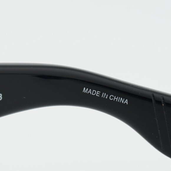 Rag & Bone RNB6003/S 0807 T4 Sunglasses Black Shield Frame, Silver Lenses - Picture 9 of 10